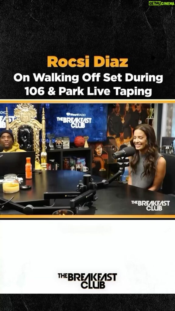 Charlamagne Tha God Instagram - The Good Sister @rocsidiaz pulled up today to discuss her new film “Dutch 2, Angel’s Revenge” and I must say I never knew this story!! 106 & Park needs a documentary!! Full conversation on @breakfastclubam @youtube page now!!!!