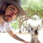 Charles White Jr. Instagram – Met a kangaroo