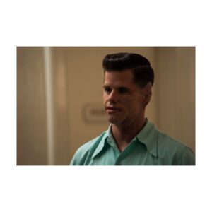 Charlie Carver Instagram - Big shoutout and a massive thank you to the @ratchednetflix creative team and crew and the folks at @afxstudio. My job would have been impossible were it not for the incredible work that went into the look of this character as it informed practically everything. The SFX makeup department went through several revisions on this makeup (some of that process pictured here), each one bringing a new layer of meaning and artistry. My days would start 4 hours in the makeup chair (down to 2 1/2 by its end, all set to the stylings of master DJ/makeup pro @mikemekash). Then, after a perfect part got shellacked in the hair chair, off into our immaculate  costumes by legend @eyrichlou. And the unbelievable sets you see transported us into the world of Ratched as much as I hope they transport you. From Lighting to Catering, Props to Locations, Camera to Production, SFX and Sound and Sets and Art and Editing and our amazing PA team, this show was made possible by the tireless work of each department who showed up every day before the cast did and stayed well after we got to go home. And damn, did it turn out beautifully. Hats off to the best in the biz! All episodes streaming 🌍 on @netflix 💉 #ratched