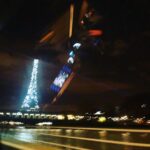 Charlie Carver Instagram - taxi 1h00 au revoir xx Tour Eiffel