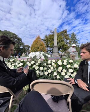 Charlie Carver Instagram - Season finale of AHS:NYC tonight… Wow. What a lucky duck am I, getting to make this show with some of my favorite people on the planet. Thank you @ryanmurphyproductions for trusting me with several hats, @nedmartel for being le writing partner sublime, @johnnygray5 @ourladyj and all of our grand captains behind the camera. @stizan you’re a genius. Cast-mates and crew-mates - love you each to every moon. Hope you all tune in, tonight on @ahsfx at 10/9c, and tomorrow with all episodes streaming @hulu 🗽🦌⛓