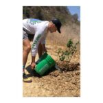 Charlie Carver Instagram - Look out, children... This little coast live oak going to throw proper shade one day 💅 Loved today at @treepeople_org where they are doing an amazing job reforesting LA with native species & with educational outreach programs teaching our city’s youngest members about local ecology and the sustainable practices we can implement to be its better stewards. TreePeople