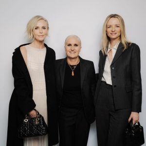Charlize Theron Instagram - Still in awe by the absolutely stunning @Dior Autumn-Winter show. @mariagraziachiuri you have truly outdone yourself. So grateful to be apart of the House of Dior for all these years - thank you for letting me be apart of this magical moment. Till next time, Paris ✨ Paris, France