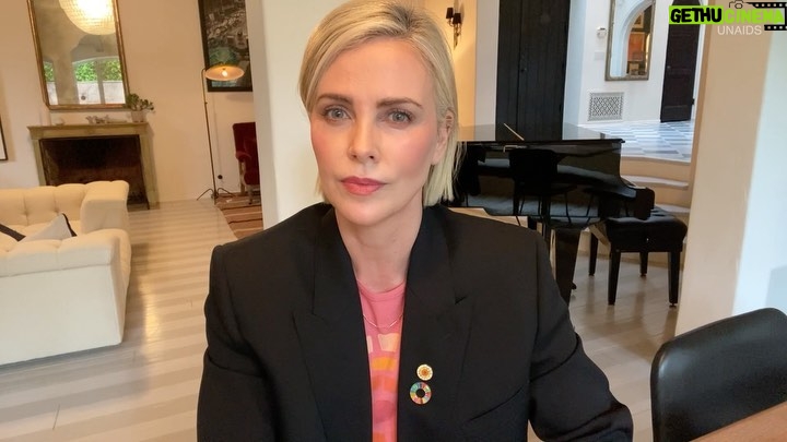 Charlize Theron Instagram - "There's one simple reason we're missing our goal [to end AIDS by 2030]: inequality. Because the fact remains, whether you live or die from AIDS is still too often determined by who you are, who you love, and where you live." Earlier this week, as a @unitednations Messenger of Peace and Founder of @CTAOP, I was so honored to speak at the opening of the UN High-Level Meeting on Ending AIDS. I was there for Yana, the young leader from the Ukraine who shared her story right before me, who was born with HIV. I was there for Aya, a young activist who works with one of @CTAOP's Partners, @spfinfo, in the Eastern Cape, who will no longer wait for anyone else to create change tomorrow – she'll do it herself today. And I was there for all of the young people across my home country of South Africa, and around the world. The sad truth is that today, we are failing them. We missed our targets for 2020, and inequalities abound. We have a LOT of work to do in dismantling this global health apartheid. But our goals are still within reach –– we simply can't lose focus. I will not lose focus, and I call on all members of the UNGA to do the same. #HLM2021AIDS @UNAIDSglobal