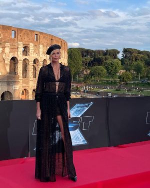 Charlize Theron Instagram - We are here!! World premiere of FAST X.  Let’s go! @thefastsaga
