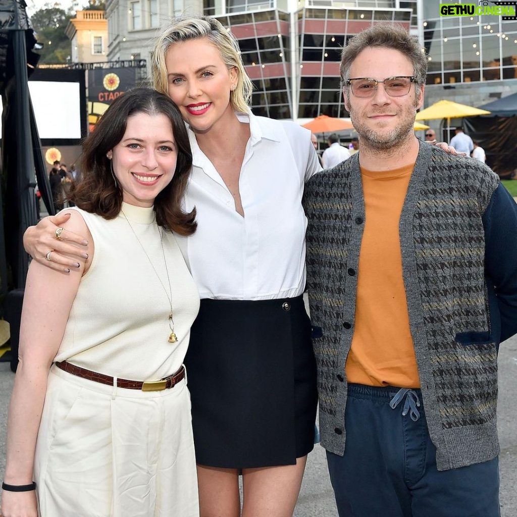 Charlize Theron Instagram - Last night was a dream - thank you SO much to everyone who came out for CTAOP’s Night Out: Fast and Furious. Was such a blast to see friends in real life again, and I’m beyond grateful for the support and love shown for my foundation. A night I won’t soon forget 💛 Universal Studios Back Lot