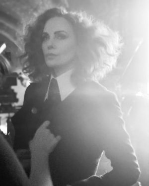 Charlize Theron Instagram - ...and that’s a wrap for Lady Lesso 🌙#SchoolForGoodAndEvil