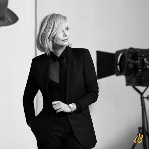 Charlize Theron Instagram - Really psyched to share these shots from the latest @breitling campaign that I have the pleasure of being a part of, alongside my amazing Spotlight Squad members @mistyonpointe and Yao Chen. 
I’m obsessed with my new Breitling Chronomat watch, and I love the idea that this watch doesn't dictate how your day should go – or what you should wear. @Breitling does a really beautiful job of keeping their female clients, and the complexity of our lives, in mind when designing their watches. 
#SquadOnAMission