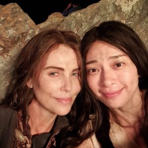 Charlize Theron Instagram - Andy & Quynh. 
@ngothanhvan_official ❤️ 
#TheOldGuard