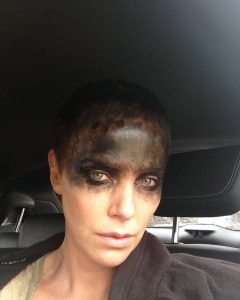 Charlize Theron Instagram - 5 years ago, Mad Max: Fury Road was released. As you know by now, it was a grueling, intense shoot but my god was it all worth it. Went back into the vault to find some of my favorite moments behind the scenes #tbt