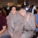 Chase Hudson Instagram - faux fur with the chauffeur New York City