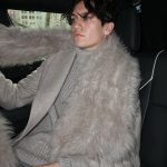 Chase Hudson Instagram - faux fur with the chauffeur New York City