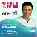 Chayanne Instagram – @iheartradio Corazón Latino Award at this year’s #iHeartFiesta! ❤️🎉 Watch my performance and celebrate with me in Miami on Oct. 21! Tickets on sale now 👆🏼