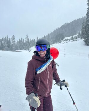 Chelsea Handler Instagram - The snow has arrived and I have a revolving door of visitors coming to visit, and it is all very happy making. I’ve got my friends, my dogs, and lots and lots of vitamins.