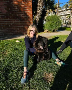 Chelsea Handler Instagram - Meet Doug Handler. He is an 8 month full blown chow chow rescue with my favorite body type. FULL-BODIED. And he slept in my bed on our first night.  Just the way I like it! I’ll see you tomorrow on the CW for the Critics Choice Awards. ❤️🤸🏽‍♂️