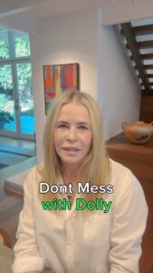 Chelsea Handler Instagram - Don’t mess with Dolly.