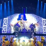 Cher Instagram - How do you like my natural blue hair , the earring’s grow inside it,Like a. chia Pet 😜 SSE Hydro, Glasgow, Scotland