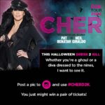 Cher Instagram - This Halloween Dress 2 Kill! Ghoul or diva? I want to see it. Use #CherD2K! For full details go to my Facebook page.  #Halloween #photooftheday #ghost #fun #contest #prizes #tickets #repost