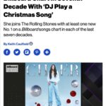 Cher Instagram - The last four weeks… 💃🎄❤️🎤📸✈️😅 Btw, I love you guys 🩷💋 #cherchristmas #djplayachristmassong