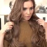 Cheryl Cole Instagram - Love that I can change my hair from short to long.. wavy to smooth in a couple of minutes. Obsessed with this butterscotch shade! Autumn vibes 🍂🧡 @easilockshair