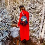 Cheryl Cole Instagram - Walking in a winter wonderland! ❄️ 🌲🎅🏼✨ @laplanduk