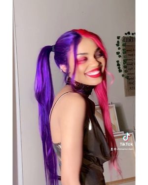 China Anne McClain Instagram - black Harley🃏