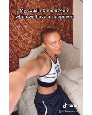 China Anne McClain Instagram - dedicating this one to my cousins 🤣