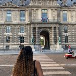 China Anne McClain Instagram – i love how artsy Paris is 🎶 Paris, France