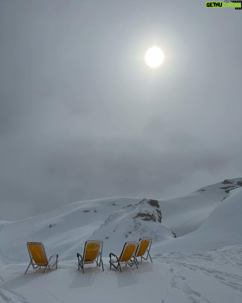 Chino Darín Instagram - Nieva en Dune Baqueira - Beret (Vall d'Aran)