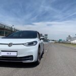 Chino Darín Instagram - Ayer estuve probando el nuevo ID.3 en el Circuito del Jarama. Vivan la experiencia 100% eléctrica en los stories de @vw_es #DrivingExperience #ID3 #Embajador Circuito de Madrid Jarama - RACE