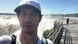Chino Darín Instagram - Hace un par de años flashando con @ursulolita en la Garganta del Diablo.
“Parece hecho por ordenador!”
#TBT 🇦🇷♥️
Gracias a nuestra guía Yoli por tremenda experiencia! 🙏🏽