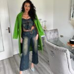 Chloe Veitch Instagram - Do I look like a pea in a pod? 🫛 @prettylittlething
