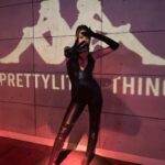 Chloe Veitch Instagram - In my cat-woman era. Might start doing doja and meowing in all my interviews lol