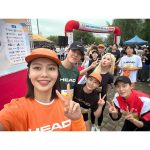 Choi Soo-young Instagram - ’함께‘ 라서 더 좋았다🫶 완주!! #어울림마라톤 #고마워요 #사랑해요
