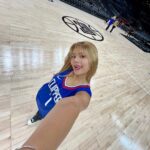 Chonnasorn Sajakul Instagram - Gonna go back home and start practicing my jump shot 🏀 Crypto.com Arena