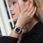 Chonnasorn Sajakul Instagram - Incorporating the Spirit of Big Bang King Gold Pavé to my daily fashion, you guys know my love for golden accessories that complements well with my skin tone ✨ #Hublot #SpiritOfBigBang @Hublot @Hublot_Singapore @TheHourGlass_Official