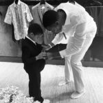 Chris Bosh Instagram - Could not think of a better opportunity to get the boys looking right with their first ever custom fitted suits than for dad’s @hoophall ceremony. Getting to share these small moments with my kids leading up to the big day is an incredible joy #BoshHOF #21hoopclass