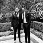 Chris Bosh Instagram - What a pleasure it was to stand up with my brother and his beautiful bride @shante_te as they became Mr. and Mrs. Josh McRoberts. First time ever officiating a wedding, and felt honored to do so. Incredibly special day!