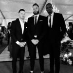Chris Bosh Instagram - What a pleasure it was to stand up with my brother and his beautiful bride @shante_te as they became Mr. and Mrs. Josh McRoberts. First time ever officiating a wedding, and felt honored to do so. Incredibly special day!