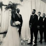 Chris Bosh Instagram - What a pleasure it was to stand up with my brother and his beautiful bride @shante_te as they became Mr. and Mrs. Josh McRoberts. First time ever officiating a wedding, and felt honored to do so. Incredibly special day!