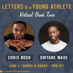 Chris Bosh Instagram - Tonight, 7 pm. Excited to sit down with my brother @dwyanewade for my first virtual event for the launch of #LettersToaYoungAthlete. Tickets still available at the link in bio! 👊🏿