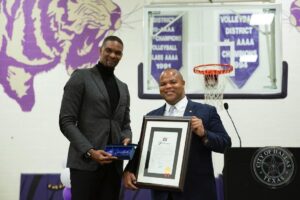 Chris Bosh Instagram - I thought I was going to Dallas just to get the key to the city, but learned that March 13th is officially Chris Bosh Day in Dallas, Texas. 

I’m not kidding—got the photos with the Mayor to prove it—but I will admit to being pretty damn surprised.

Link in bio to read about the day