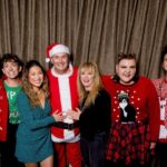 Chris Colfer Instagram - Had a blast with the #Glee gang at this year’s #Snixxmas fundraiser. It’s streaming on Mandolin.com and the proceeds go to @alexandriahousela in honor of our amazing friend #NayaRivera. 🎅🏼🎄❤️ 📸: @wesandalex