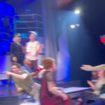 Chris Colfer Instagram - TITANIQUE!!! Outrageous fun and so much talent on one stage! Believe the hype! 🚢🧊💙 The Daryl Roth Theatres