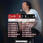 Chris D'Elia Instagram - 🚨 ANNOUNCEMENT 🚨 A bunch of new dates. On presale tomorrow. PRESALE CODE IS dontpushme hit the reminder!