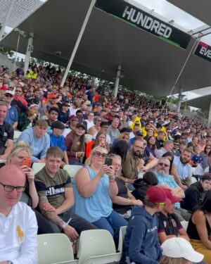 Chris Hughes Instagram - The Hundred has been an absolute adventure. Loved every minute of being part of the @bbcsport sport team who covered it, made some friends for life. 

Seeing so many kids coming to the cricket with their families takes me back to when I was a boy, it was special watching live sport and being entertained and seeing your heroes on stages you once dreamt of being on. @thehundred captured that audience and will continue to help develop the participation in the sport we love. 

Thanks so much to everyone who gave their time to film such unreal features with me, @sambillings, @david_willey72, @joeclarke33, @ricky.26, @finnysteve, @ravibopara, @tombanton, @tc59.