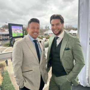 Chris Hughes Instagram - The perfect suit for St. Patrick’s Day ☘️

@houseofcavani have had me covered for the whole festival! I’ll be wearing more styles for this years Grand National. If you’re needing a suit use my code ‘HUGHES20’ for a discount 🫶🏽🐎 ad