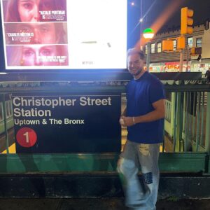 Chris Hughes Instagram - Solo trip to NYC has come to an end 🥲🇺🇸 It was nice to spend time with myself, which I’m still working on. I made some new friends too, whilst also engaging in the awkwardness of asking strangers to take photos of me 📸 Thanks to the people who helped me feel less of a snail in a big big city 🤍 ps, a British driving licence to an American is a real piece of art 💫 #NYC #NewYorkCity