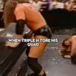Chris Jericho Instagram – @chrisjerichofozzy talks about being in the ring when Triple H tore his quad