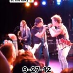 Chris Jericho Instagram - Taking you down #Fozzy memory lane when M. Shadows of @avengedsevenfold joined us for “Sandpaper” live at @theroxy on September 27th, 2012. Who was at this show?! 🎸 #fozzy25 #fozzyhistory The Roxy Theatre